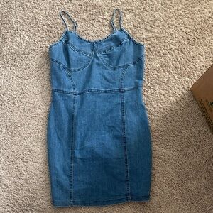 Denim Mini Dress